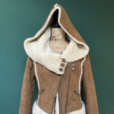 Vintage Lederjacke