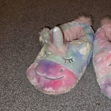 Einhorn-Hausschuhe