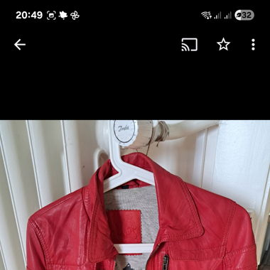 Veste en cuir