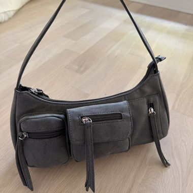 Cargo Shoulder Bag Dark Grey