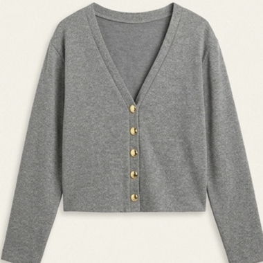 Strick-Cardigan tailliert