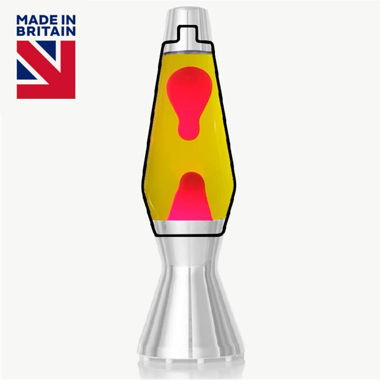 Mathmos Astro Ersatzflasche Lavalampe Gelb-Rot