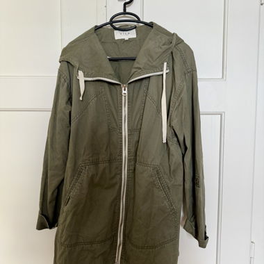Khaki Herbst-Jacke