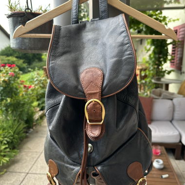 Leather Backpack 