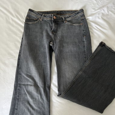 Low-Rise Bootcut Jeans