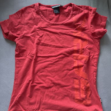 T-shirt baby rosso