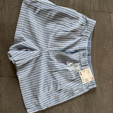 Shorts à rayures