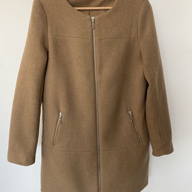 Cappotto corto color cammello ONLY