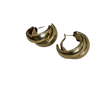 Gold-coloured Hoop Earrings