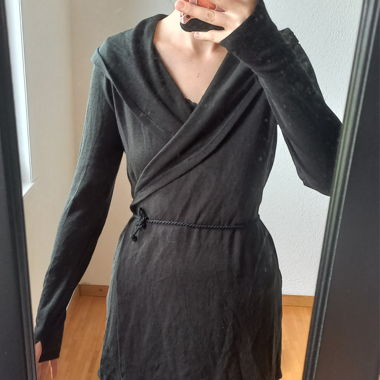 Robe pull avec laçage