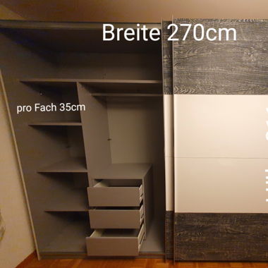 Schwebetürenschrank / Kleiderschrank