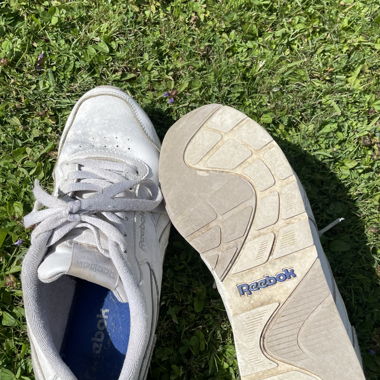 Weisse Reebok Sneaker