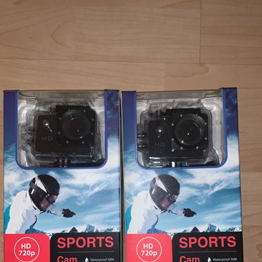 GO PRO KAMERA: SPORTS CAM HD 750P