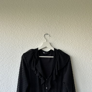 Robe noir Zara 