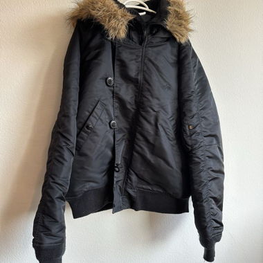 Giacca invernale Alpha Industries nera XXL, N2-B