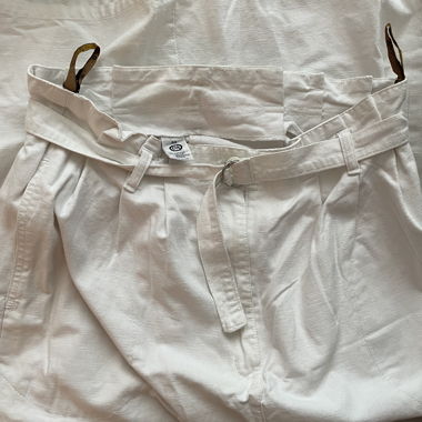 white skirt