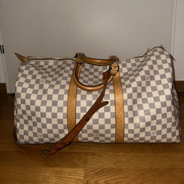 Borsa sportiva Louis Vuitton Damier Azur