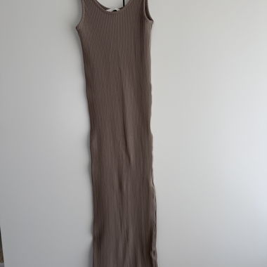 Rippstrick Maxikleid 