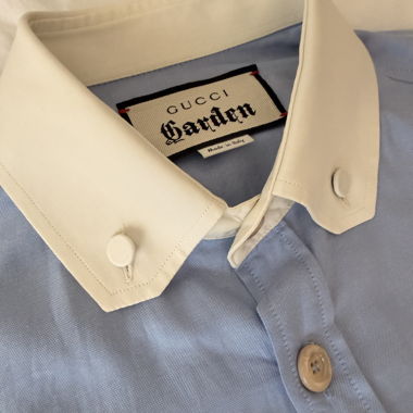 Gucci Garden Museum Exclusive Blue Shirt