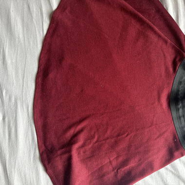 Jupe bordeaux 