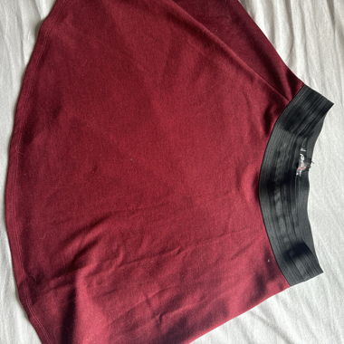 Jupe bordeaux 