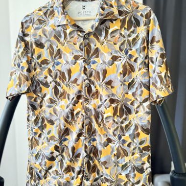 Camicia Desoto a maniche corte con fantasia floreale