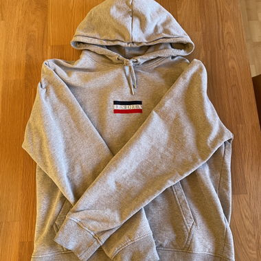 LES DEUX Grey Hoodie M