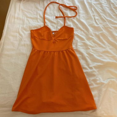Orange Summer Dress