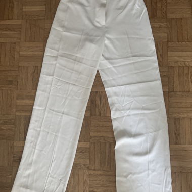 H&M white trousers EU 36