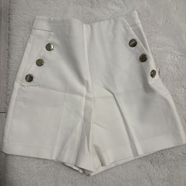 White Shorts 