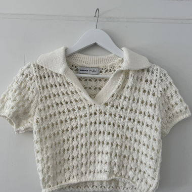  Knit crop top