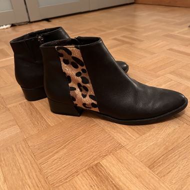Bottes Tamaris motif léopard