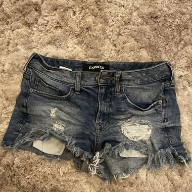 Shorts di jeans