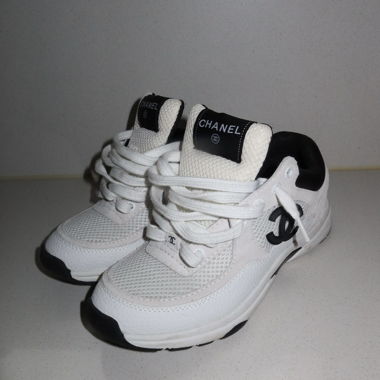 Chanel Sneaker Weiss & Schwarz Grösse 39