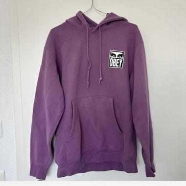 Hoodie OBEY violet