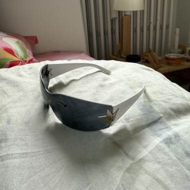 Y2K Stargirl white Sunglasses