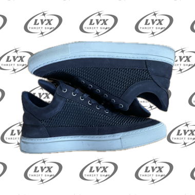 Sneakers low top di Filling Pieces - Blu navy