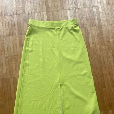 Jupe jaune fluo 