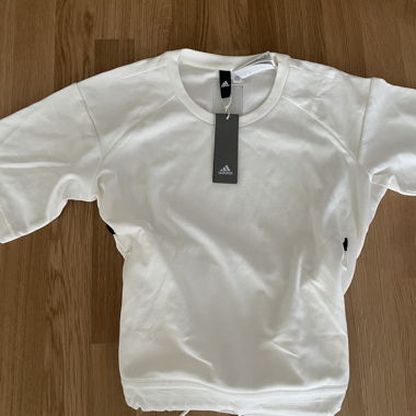 Sweat-shirt blanc Adidas