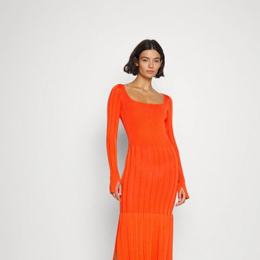 orange / red dress by Patrizia Pepe