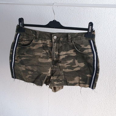 Primark Camouflage Denim Shorts