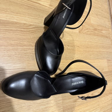 Black Slingback Heels