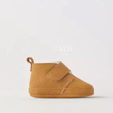 Scarpine neonato Zara taglia 17/18