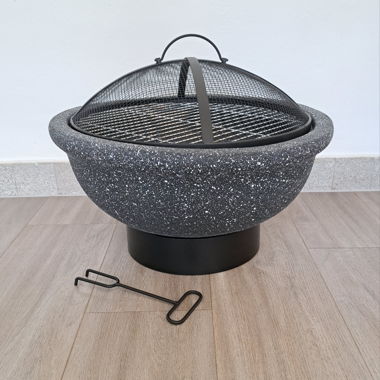 Feuerschale mit Grillfunktion