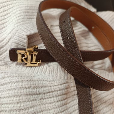 Original Ralph Lauren Echtleder Gurt