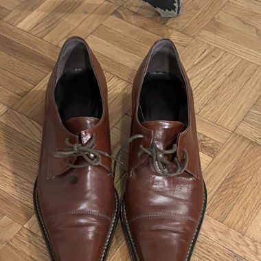 Mocassins cuir brun ((36)