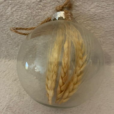 Palla decorativa con grano