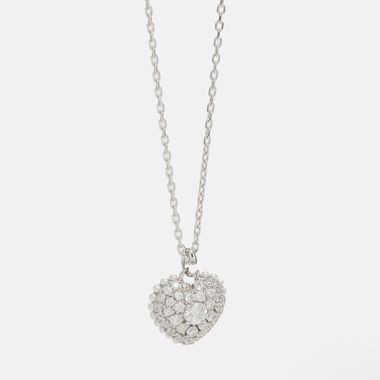 Collier coeur Swarovski 