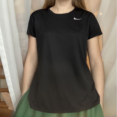 T-shirt de sport Nike noir