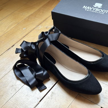 Ballerina Lederschuhe NAVYBOOT